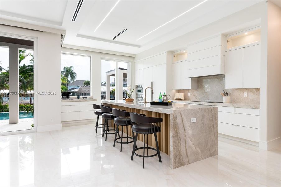 Furnished interior view inside a new home in , Lighthouse Point (Image 15).