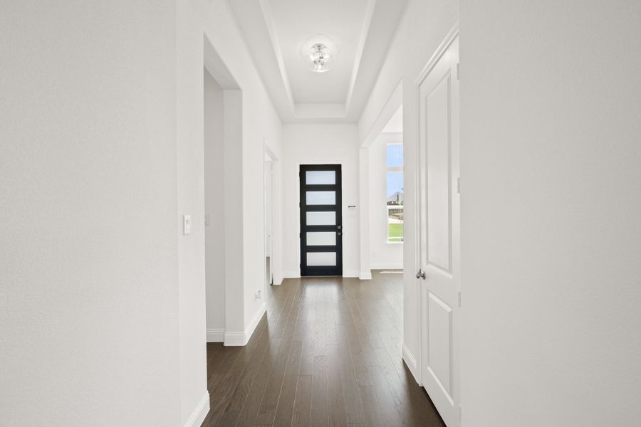 Spacious, unfurnished interior of a new home in Mockingbird Hills - Premiere Series, Joshua (Image 14).