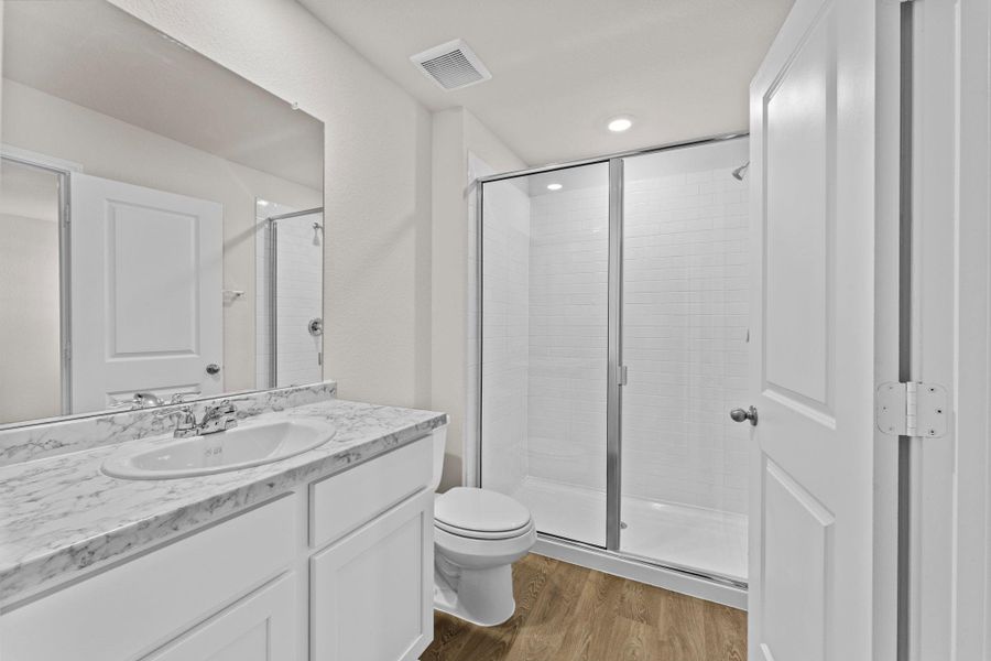 Furnished interior view inside a new home in Bollinger, Maxwell (Image 8).