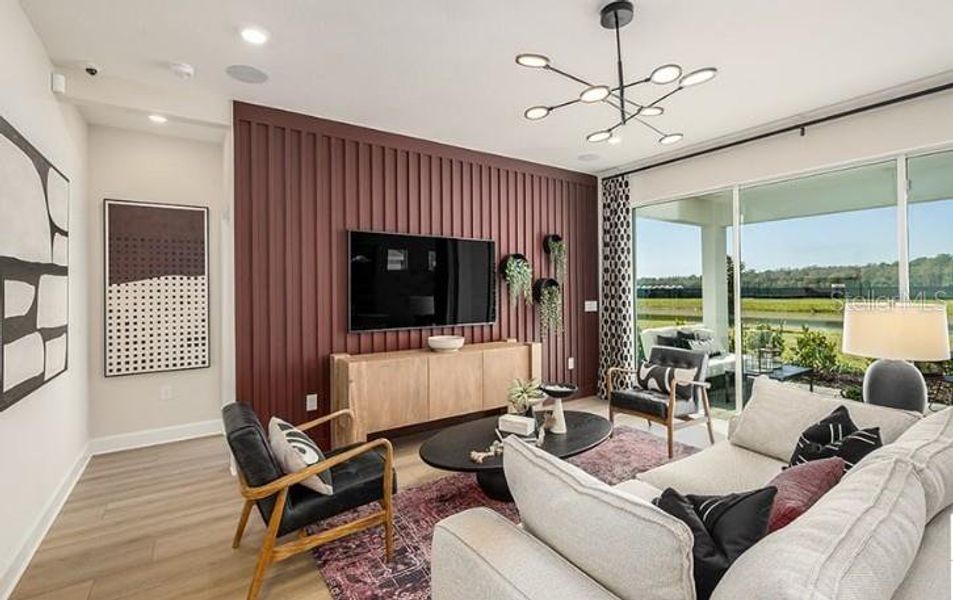 Furnished interior view inside a new home in Skye Ranch Community Group Page, Sarasota (Image 5).