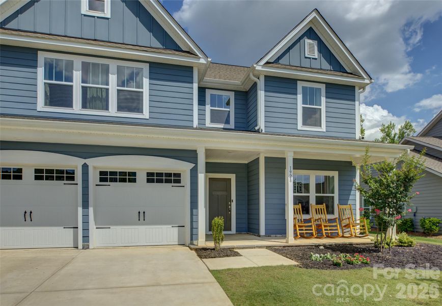 Front exterior of a new home in , York, SC, highlighting curb appeal (Image 22).