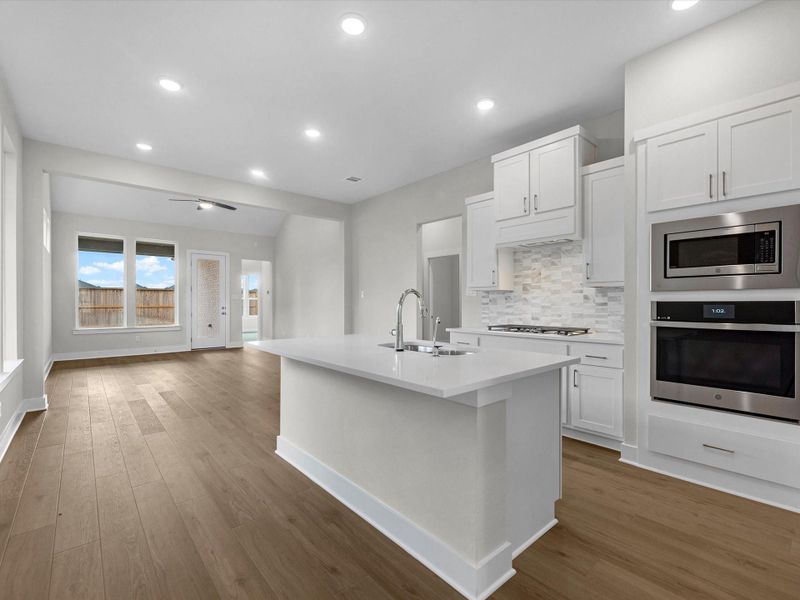 Furnished interior view inside a new home in Trillium, Richmond (Image 5).