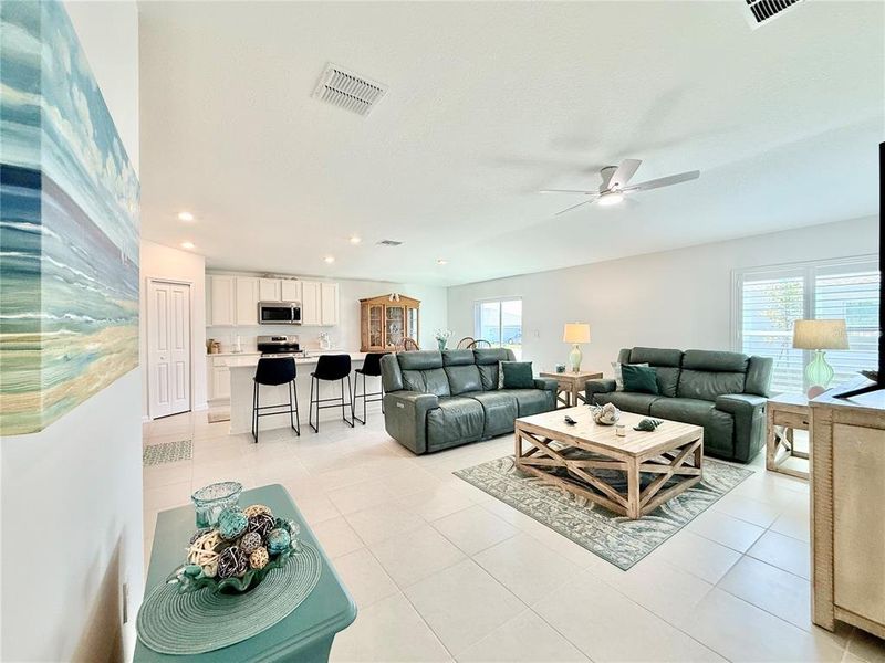 Furnished interior view inside a new home in Ranches at Lake McLeod, Eagle Lake (Image 19).