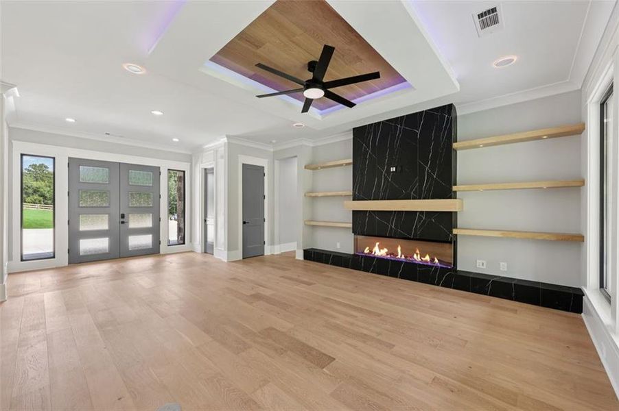 Furnished interior view inside a new home in , Braselton (Image 79). Furnished interior view inside a new home in , Braselton (Image 79).