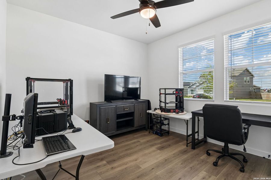 Furnished interior view inside a new home in Hickory Ridge, Elmendorf (Image 16).