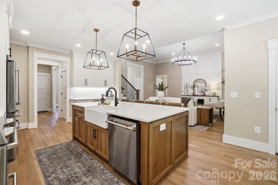 Furnished interior view inside a new home in , Marshville (Image 18).