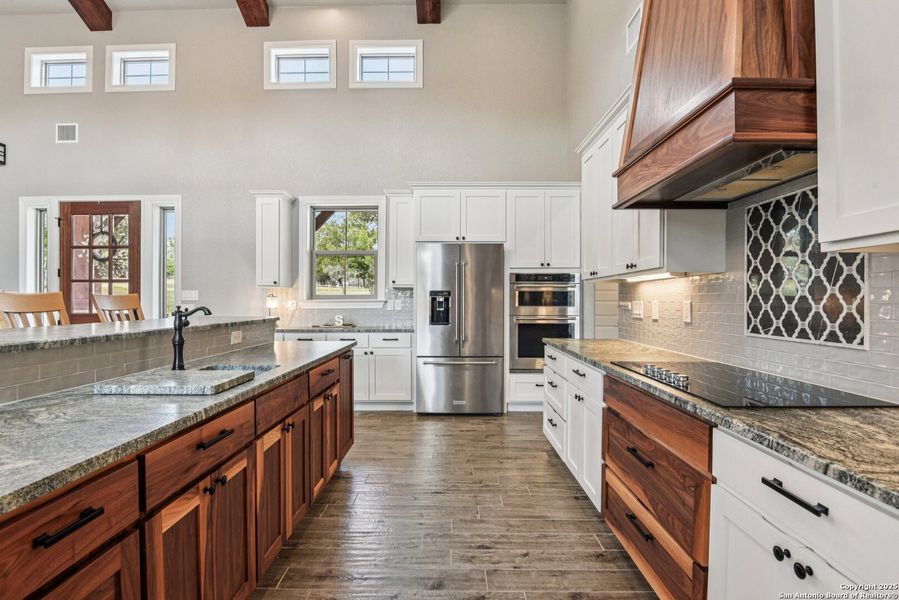 Furnished interior view inside a new home in , Adkins (Image 22).