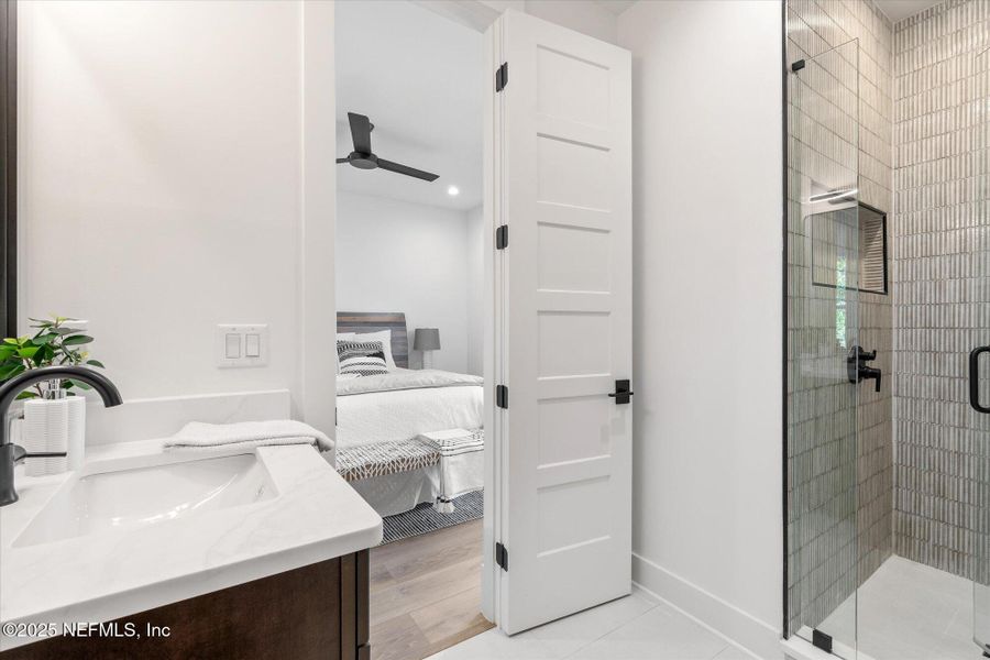 Furnished interior view inside a new home in , Jacksonville Beach (Image 10). Furnished interior view inside a new home in , Jacksonville Beach (Image 10).