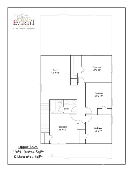 Floor Plan Upper Level Floor Plan Upper Level