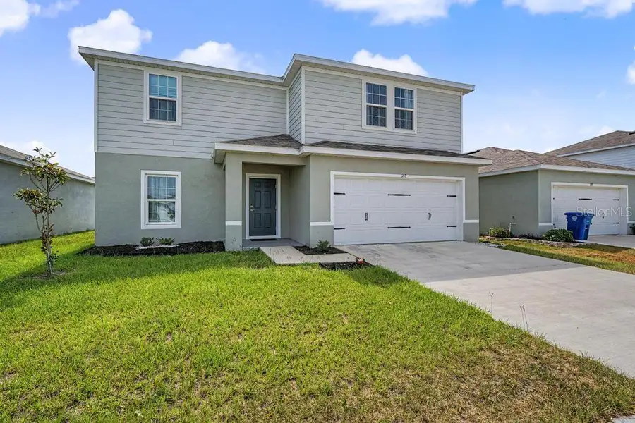 Front exterior of a new home in , Brooksville, FL, highlighting curb appeal (Image 21). Front exterior of a new home in , Brooksville, FL, highlighting curb appeal (Image 21).