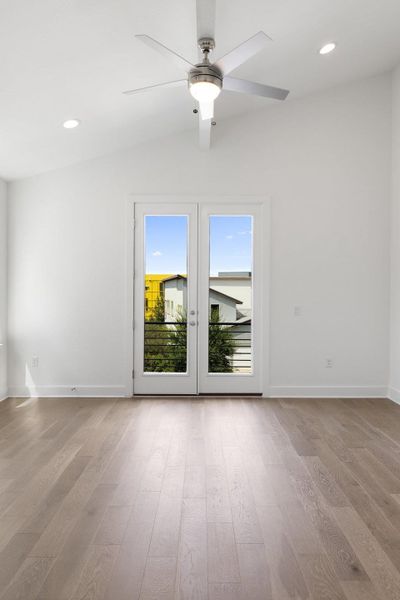 Spacious, unfurnished interior of a new home in Agave, Austin (Image 29).