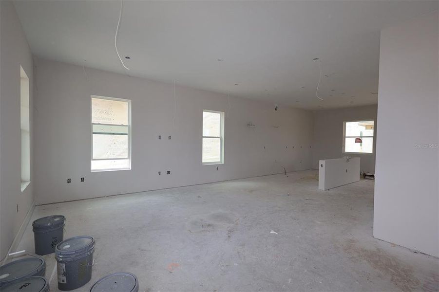 In-progress construction of a new home in Weslyn Park, St. Cloud, FL (Image 6).