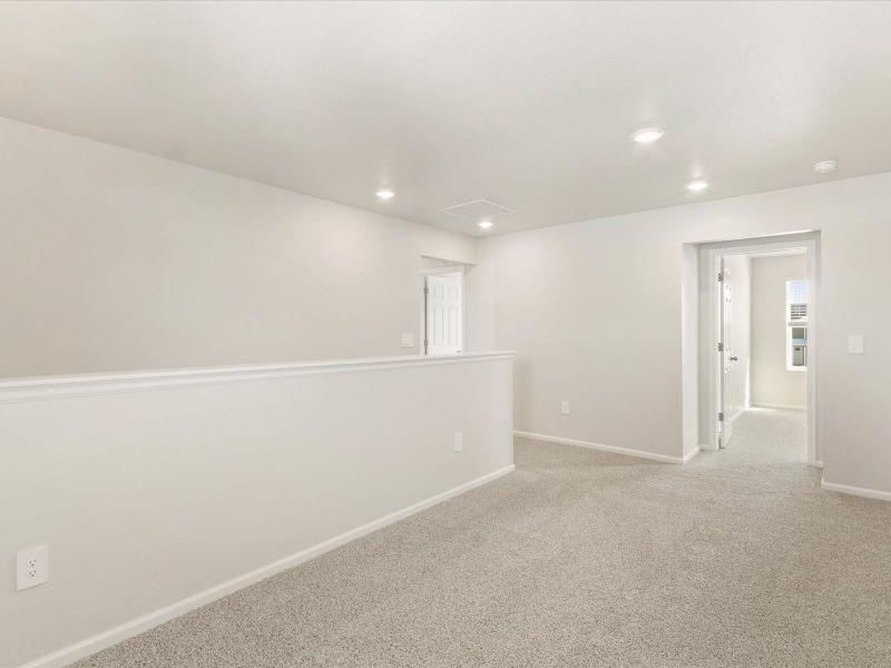 The Monarch Floorplan interior image taken at a Meritage Homes community in Greeley, CO