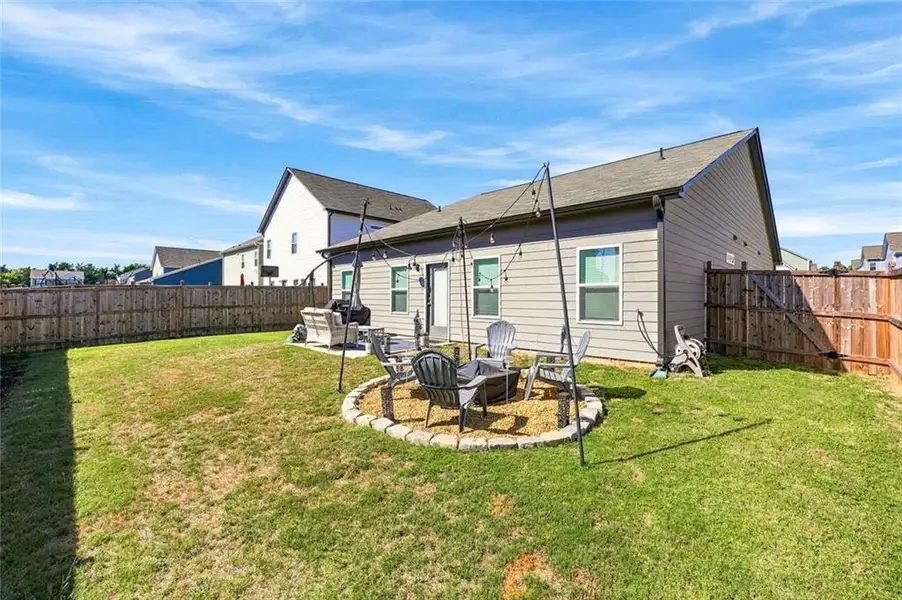 Exterior details and patio area of a home in , Cartersville (Image 24).