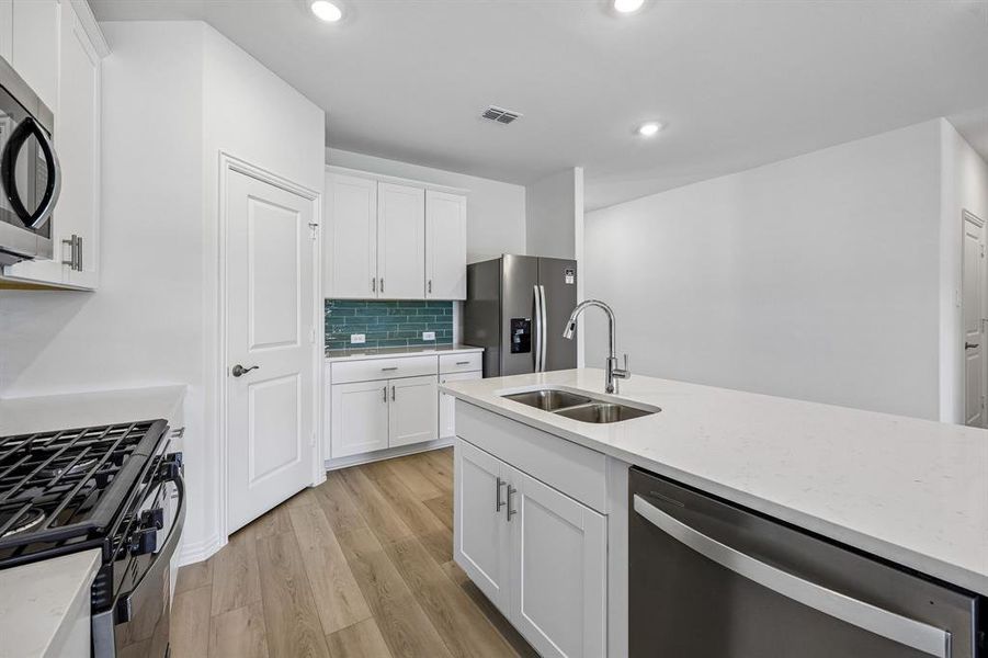 Furnished interior view inside a new home in Stella Hills, Denton (Image 10).