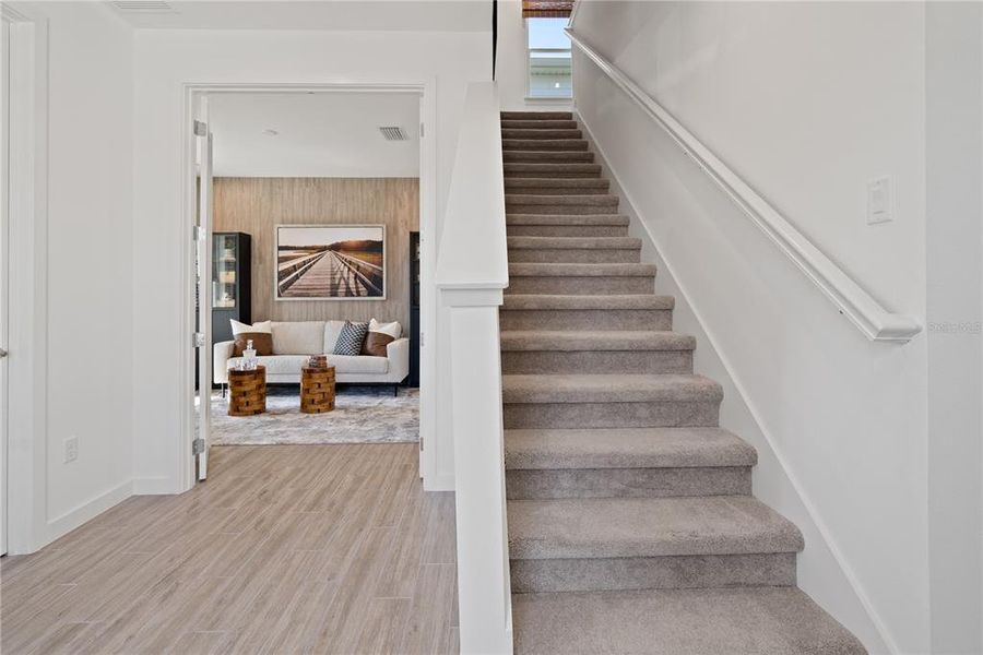 Spacious, unfurnished interior of a new home in Trinity Place, St. Cloud (Image 25).