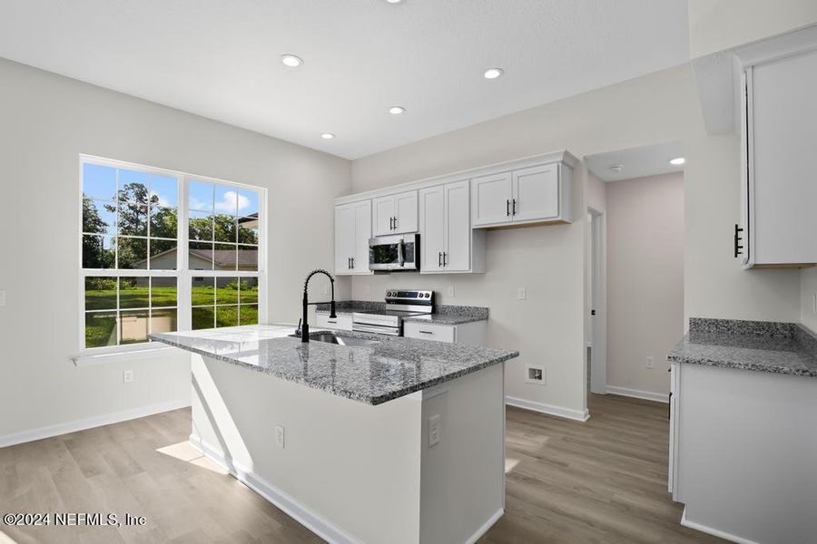 Furnished interior view inside a new home in , Jacksonville (Image 9).