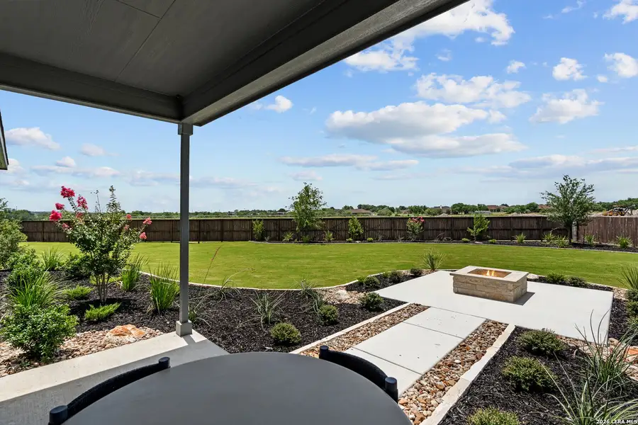 Exterior details and patio area of a home in Dove Song, Marion (Image 3).