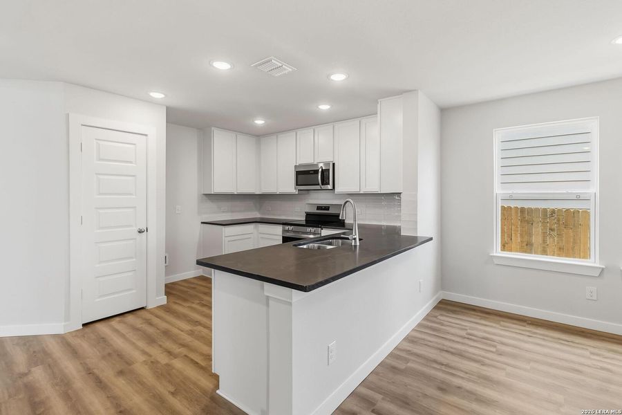 Furnished interior view inside a new home in Katzer Ranch, Converse (Image 12).