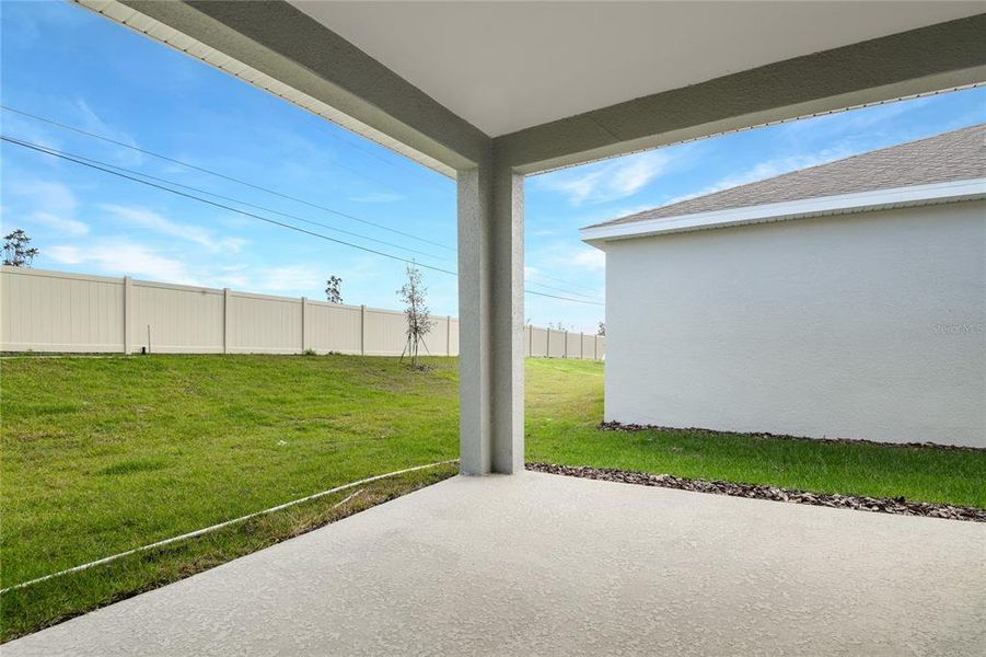 Exterior details and patio area of a home in Seasons at Scenic Terrace, Lake Hamilton (Image 4). Exterior details and patio area of a home in Seasons at Scenic Terrace, Lake Hamilton (Image 4).