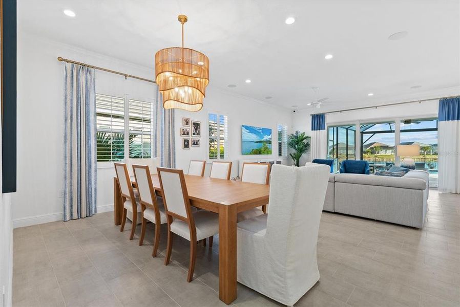 Furnished interior view inside a new home in , Venice (Image 8).