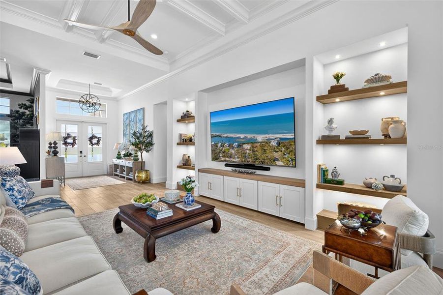 Furnished interior view inside a new home in , Fort Myers (Image 12).