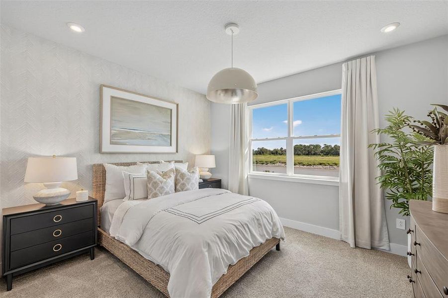 Furnished interior view inside a new home in Pasadena Ridge Master, Dade City (Image 5).