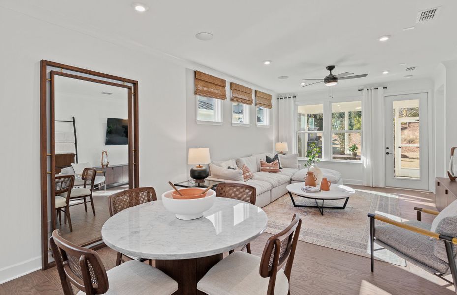 Representative furnished interior of a home built from the Hallmark by Del Webb in Sun City Peachtree, Griffin (Image 38).