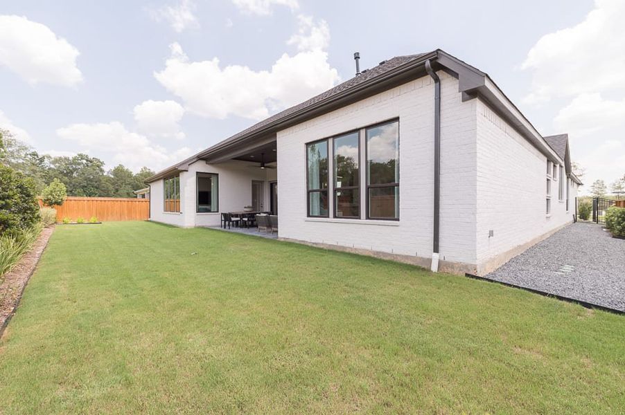 Representative exterior details of a home built from the Carignan by Tri Pointe Homes in Legacy Grove, Montgomery (Image 4).
