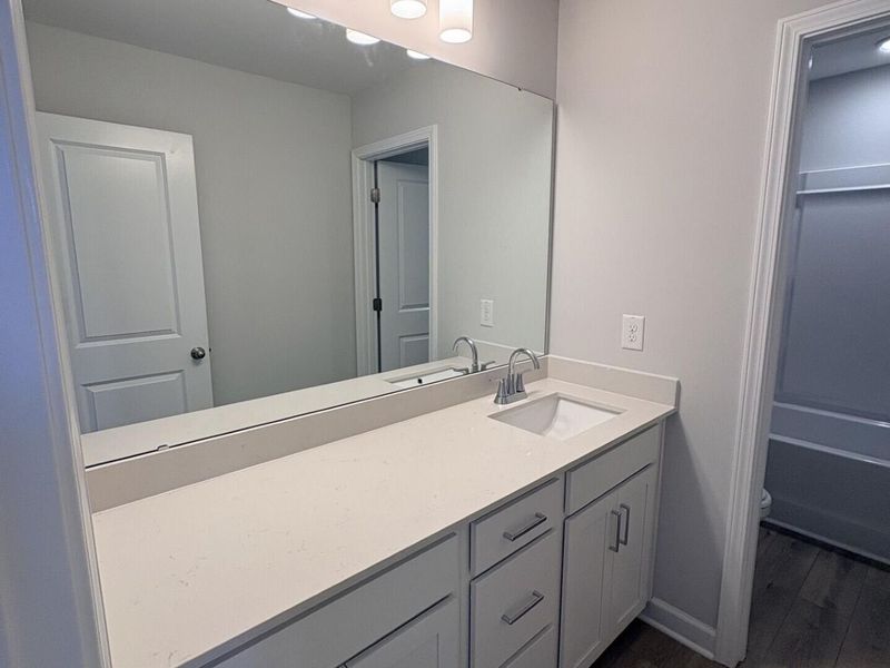Furnished interior view inside a new home in Woodland Crossing, Zebulon (Image 8).