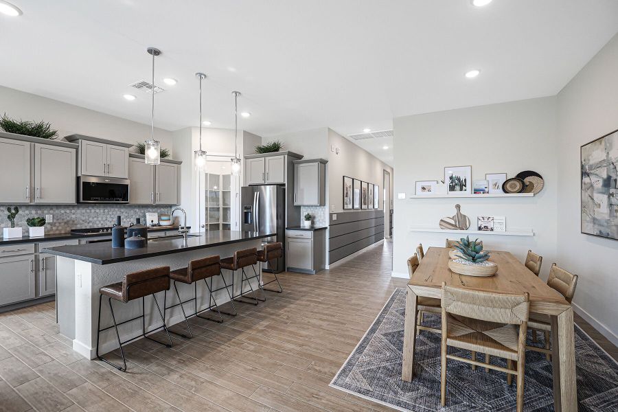 Representative furnished interior of a home built from the Copper by Mattamy Homes in Empire Pointe, Queen Creek (Image 14).