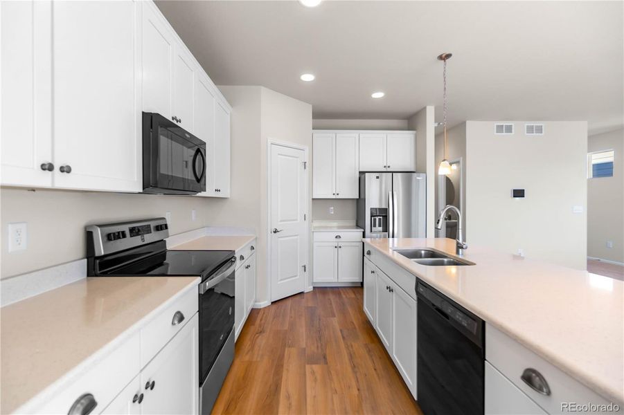 Furnished interior view inside a new home in , Castle Rock (Image 7).
