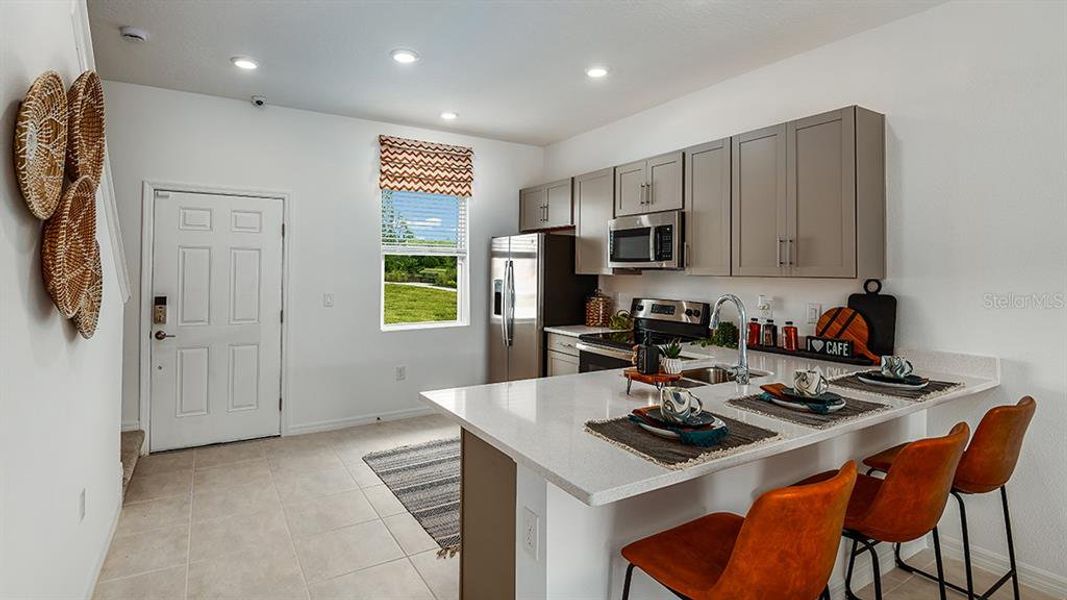 Furnished interior view inside a new home in Skye Ranch Community Group Page, Sarasota (Image 4).