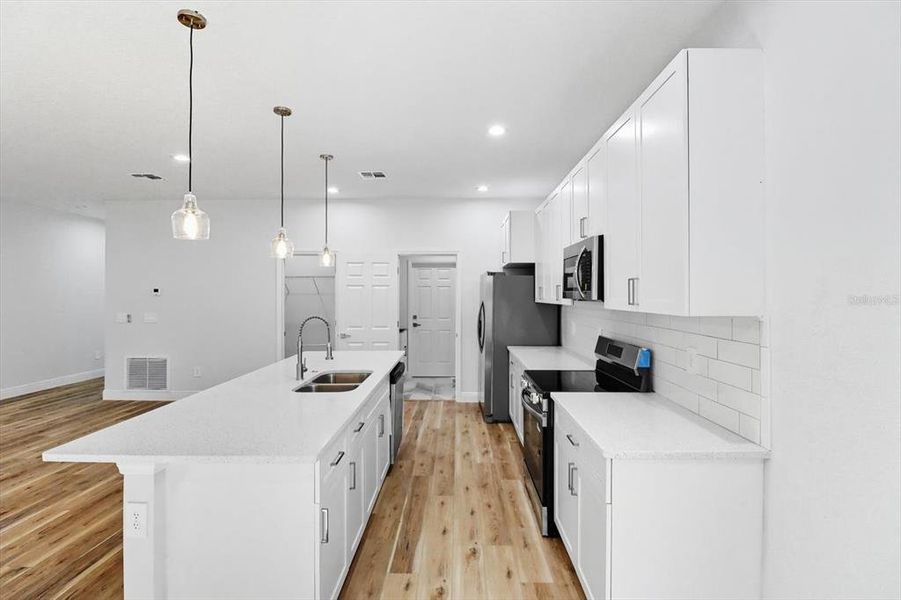 Furnished interior view inside a new home in , Inverness (Image 8).