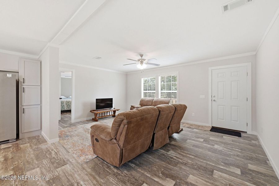 Furnished interior view inside a new home in , Pomona Park (Image 4).