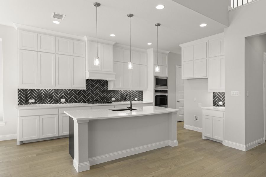 Furnished interior view inside a new home in Lake Shore Village, Rowlett (Image 8).