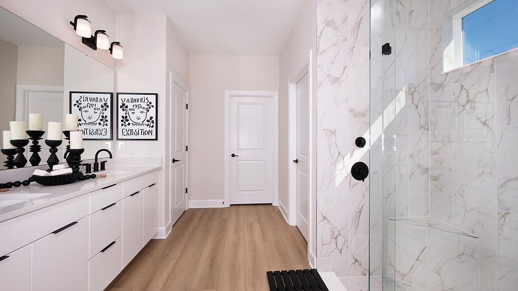 Representative furnished interior of a home built from the Monte by Taylor Morrison in Center Lake Ranch Community Group Page, St. Cloud (Image 14).