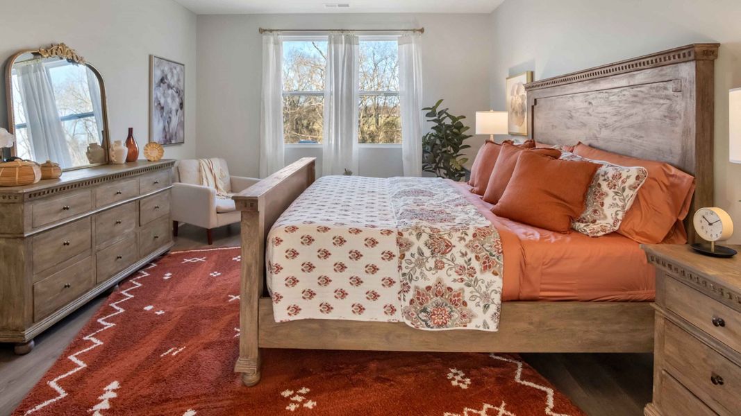 Furnished interior view inside a new home in Nexus South, Gallatin (Image 22). Furnished interior view inside a new home in Nexus South, Gallatin (Image 22).