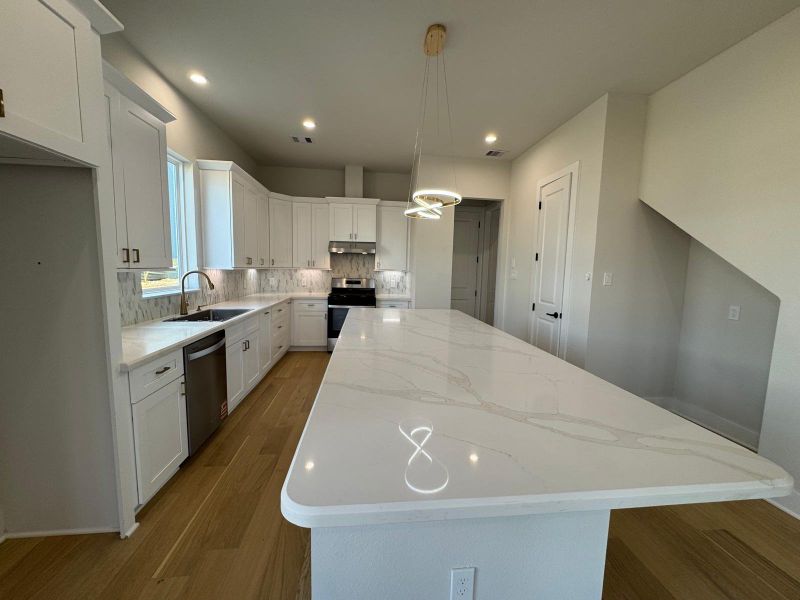 Furnished interior view inside a new home in , Houston (Image 10).