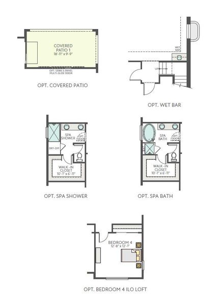 2D floor plan layout of this home in Sterling Ranch, Littleton, CO (Image 26).