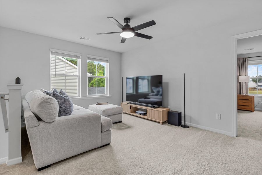 Furnished interior view inside a new home in Heron's Walk at Summers Corner, Summerville (Image 15).