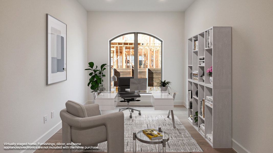 Furnished interior view inside a new home in Juniper Springs, Lockhart (Image 8).