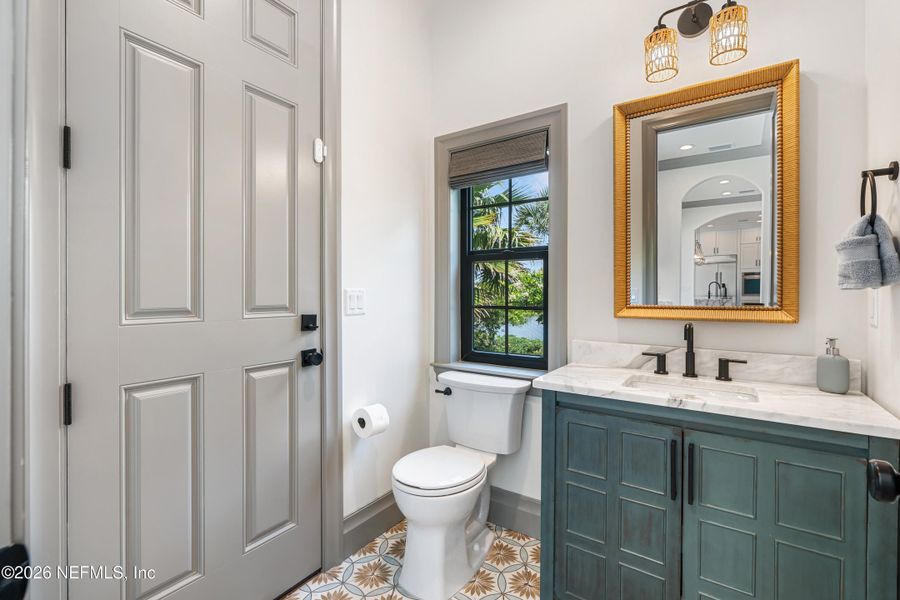 Furnished interior view inside a new home in , Palm Coast (Image 49).