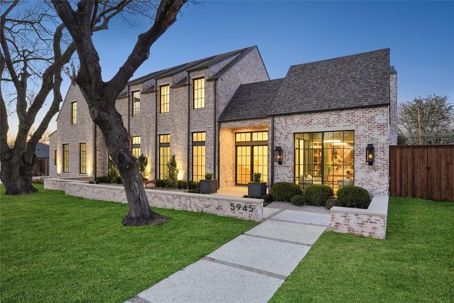 Exterior details and patio area of a home in , Dallas (Image 25). Exterior details and patio area of a home in , Dallas (Image 25).