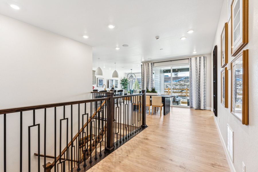 Representative furnished interior of a home built from the Maroon Bells by Taylor Morrison in Sugar Creek City Collection, Loveland (Image 7).
