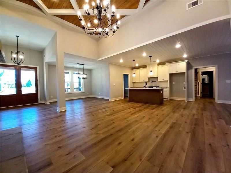 Spacious, unfurnished interior of a new home in , Temple (Image 45).