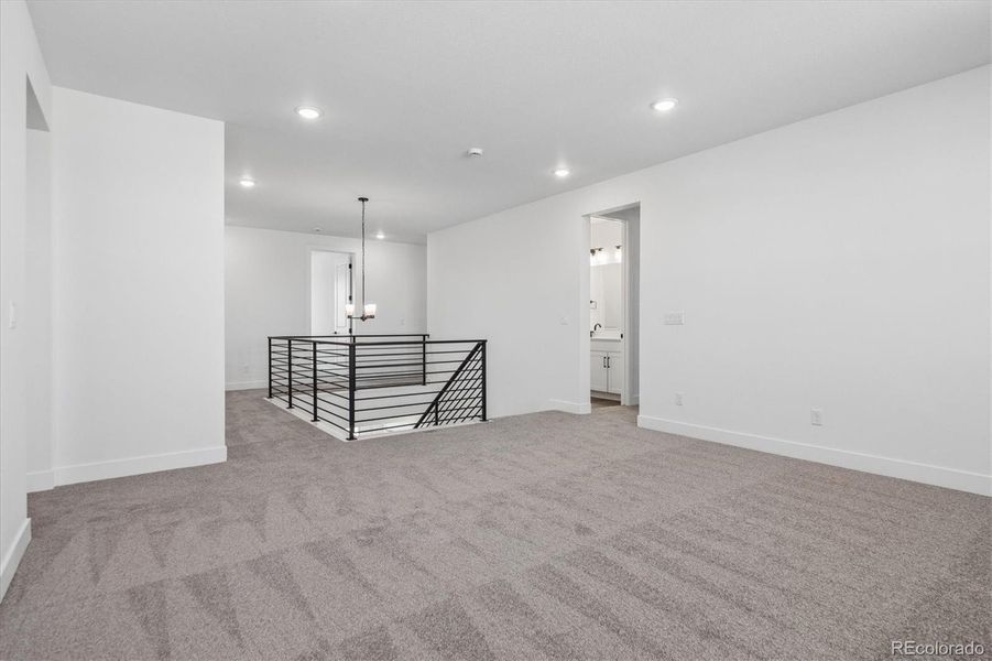 Spacious, unfurnished interior of a new home in Peakview at Ascent Village, Littleton (Image 27).