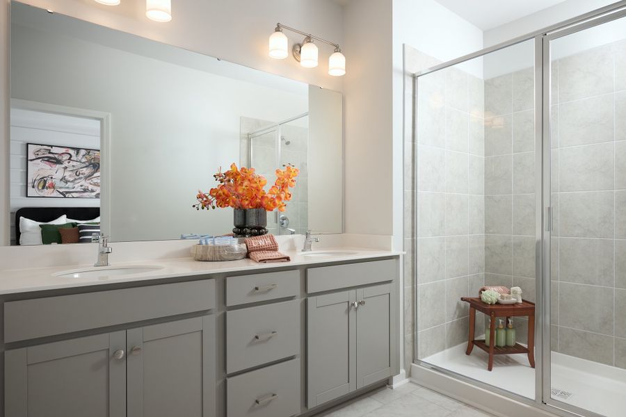 Representative furnished interior of a home built from the The Nuthatch Vista by David Weekley Homes in Westwood Reserve, Charlotte (Image 6). Representative furnished interior of a home built from the The Nuthatch Vista by David Weekley Homes in Westwood Reserve, Charlotte (Image 6).