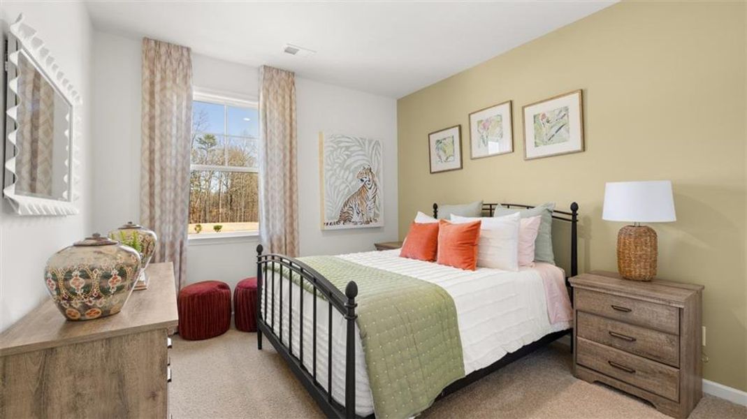 Furnished interior view inside a new home in Kingston Ranch at Lake Oconee, Buckhead (Image 27).