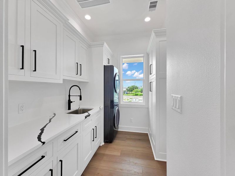 Huge utility room
